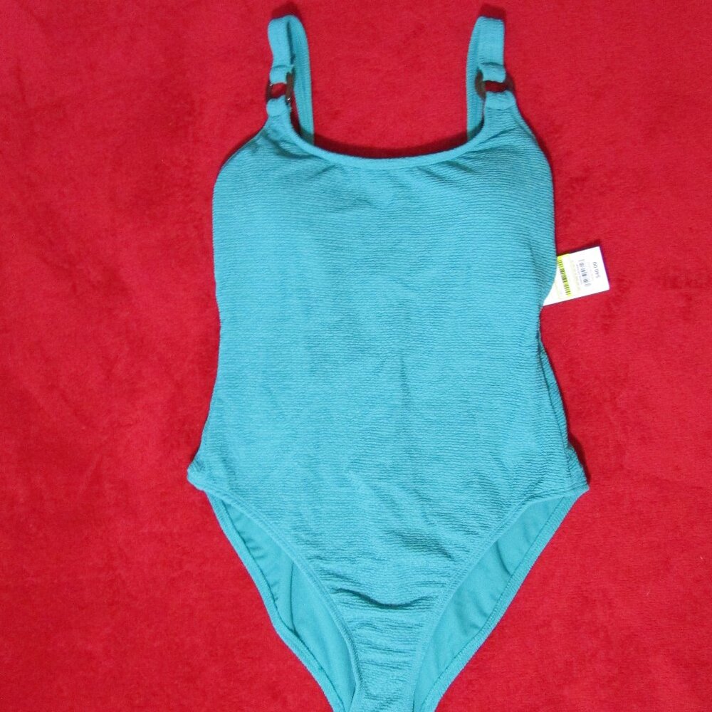 Shade & Shore One Piece Teal Swimsuit